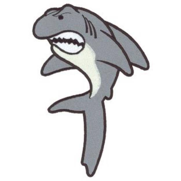 Picture of Shark Machine Embroidery Design