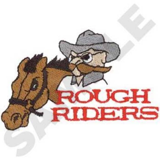 Picture of Rough Riders Machine Embroidery Design
