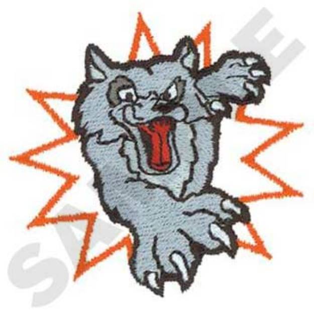 Picture of Wolves Machine Embroidery Design