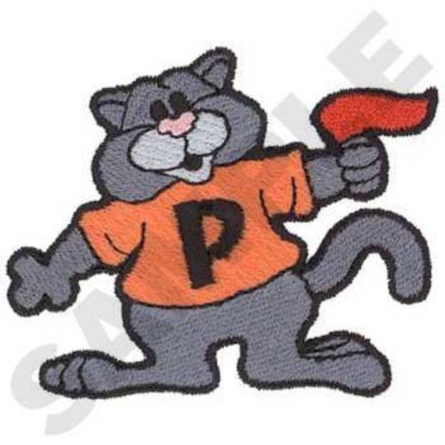 Picture of Panther Machine Embroidery Design