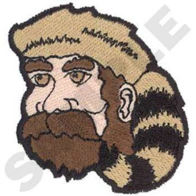 Picture of Mountain Man Machine Embroidery Design