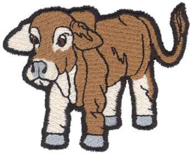 Picture of Cow Machine Embroidery Design