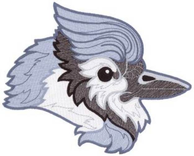 Picture of Blue Jay Machine Embroidery Design