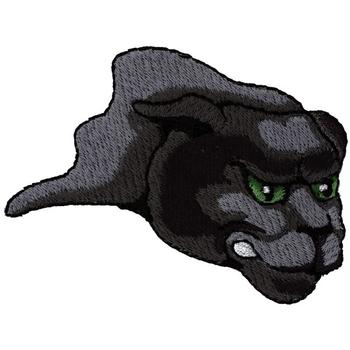 Panther Head Machine Embroidery Design