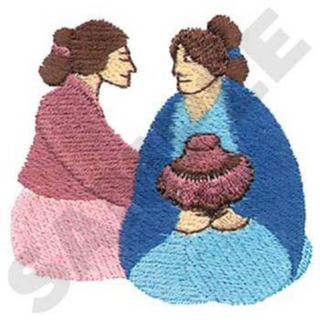 Picture of Hopi Women Machine Embroidery Design