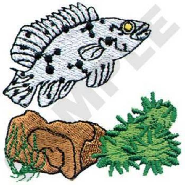 Picture of Spotted Grouper Machine Embroidery Design
