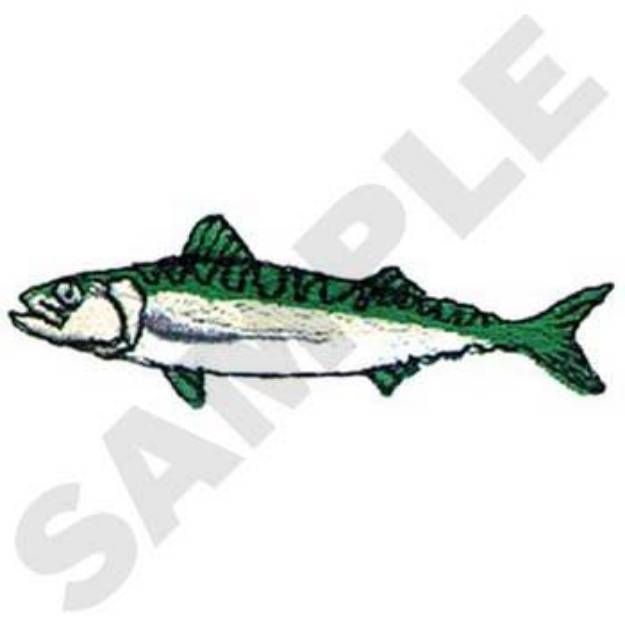 Picture of Mackerel Fish Machine Embroidery Design