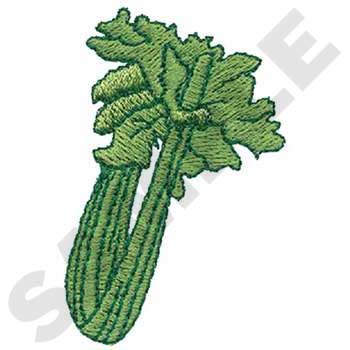 Celery Machine Embroidery Design