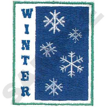 Winter Machine Embroidery Design