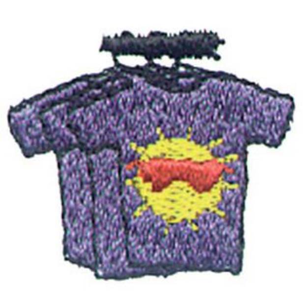 Picture of Summer T Shirt Machine Embroidery Design