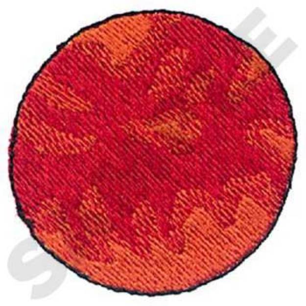 Picture of Mars Machine Embroidery Design