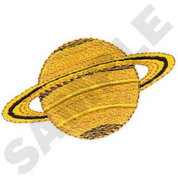 Picture of Saturn Machine Embroidery Design