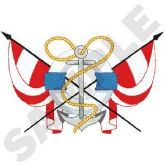 Picture of Nautical Design Machine Embroidery Design
