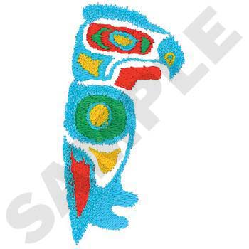 Southwest Eagle Machine Embroidery Design