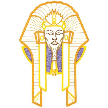 Egyptian Pharaoh Machine Embroidery Design
