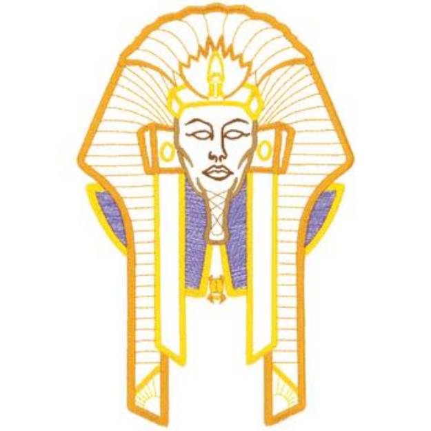 Picture of Egyptian Pharaoh Machine Embroidery Design