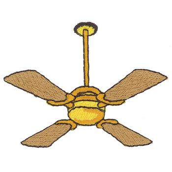 Ceiling Fan Machine Embroidery Design