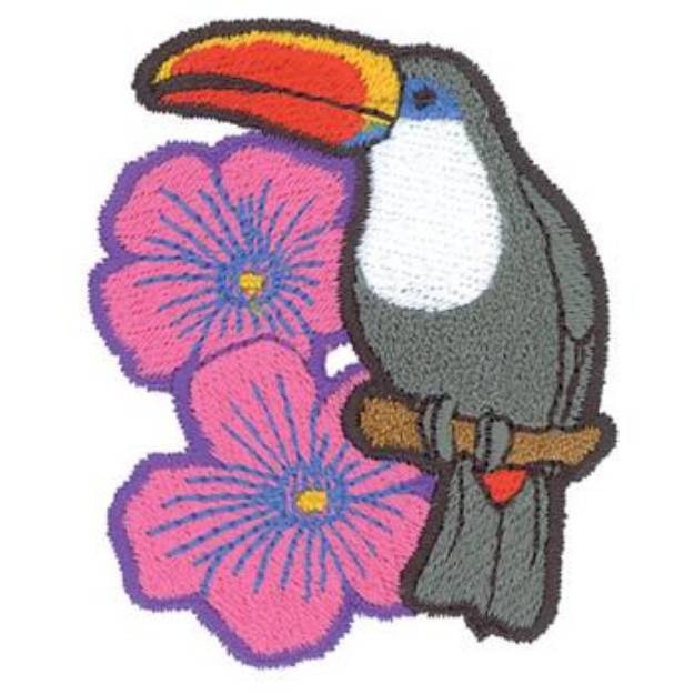 Picture of Toucan Machine Embroidery Design