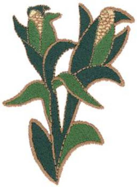 Picture of Corn Stalk Machine Embroidery Design