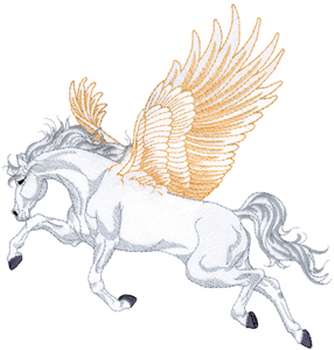 Pegasus Machine Embroidery Design