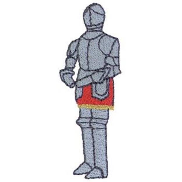 Picture of Suit Of Armor Machine Embroidery Design