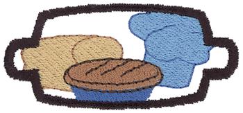 Baking Logo Machine Embroidery Design
