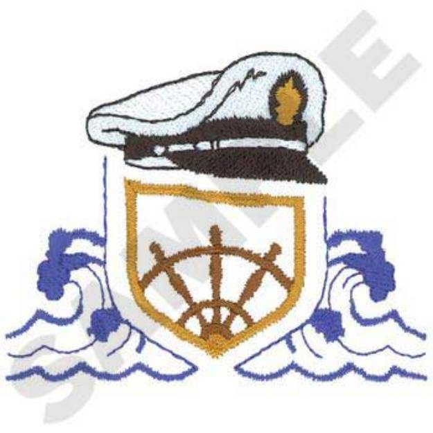 Picture of Sailor Logo Machine Embroidery Design