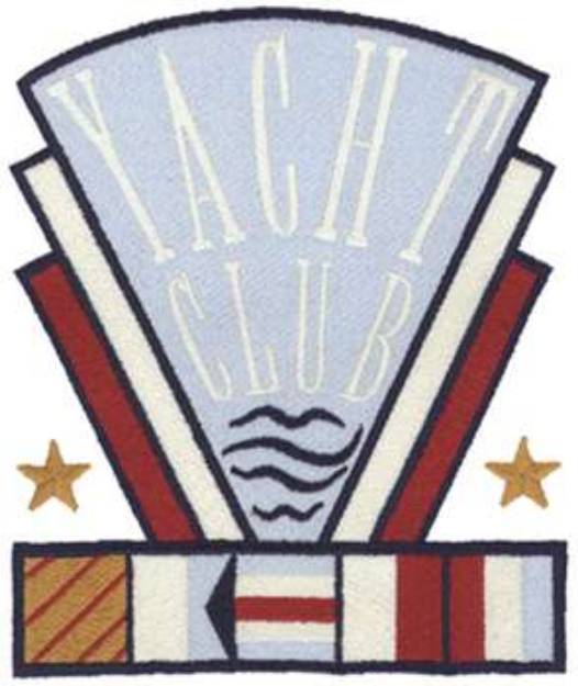 Picture of Yacht Club Machine Embroidery Design