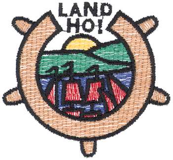 Land Ho Machine Embroidery Design
