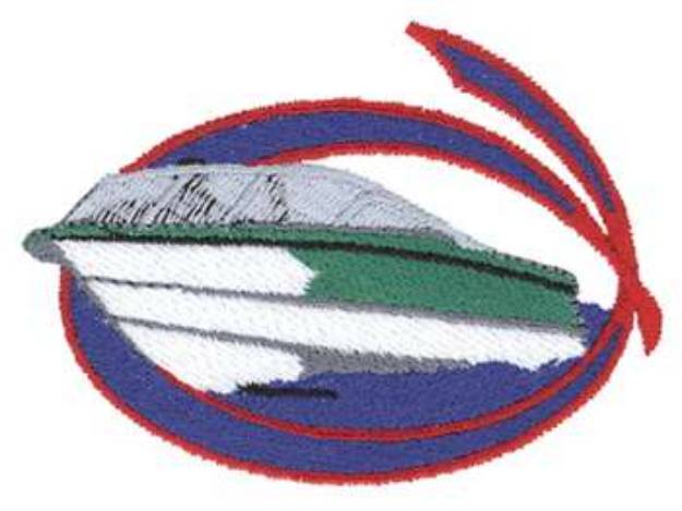 Picture of Pleasure Boat Machine Embroidery Design