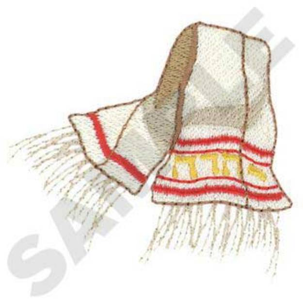 Picture of Prayer Blanket Machine Embroidery Design