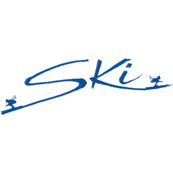 Ski Machine Embroidery Design
