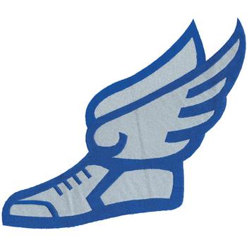 Winged Shoe Machine Embroidery Design