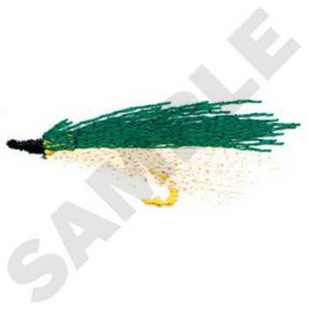 Picture of Fishing Lure Machine Embroidery Design