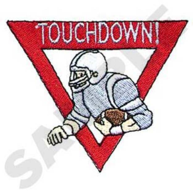 Picture of Touchdown Machine Embroidery Design