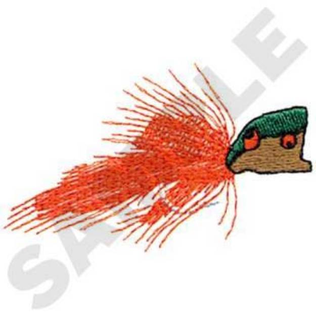 Picture of Hard Bodied Popper Lure Machine Embroidery Design