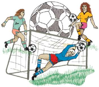 Womens Soccer Collage Machine Embroidery Design