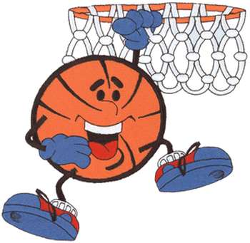 Smiley Basketball Machine Embroidery Design