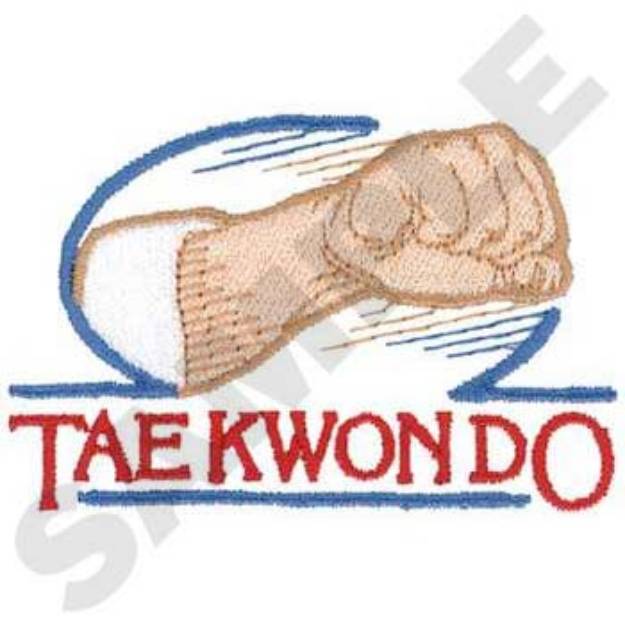 Picture of Tae Kwon Do Machine Embroidery Design