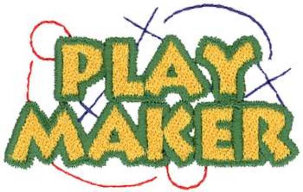 Picture of Play Maker Machine Embroidery Design