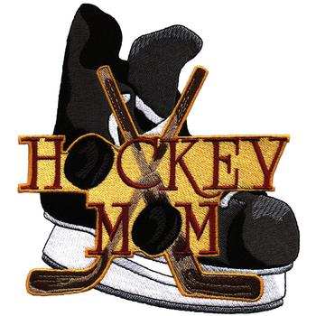 Hockey Mom Machine Embroidery Design