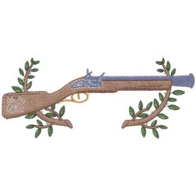 Picture of Blunderbuss Machine Embroidery Design