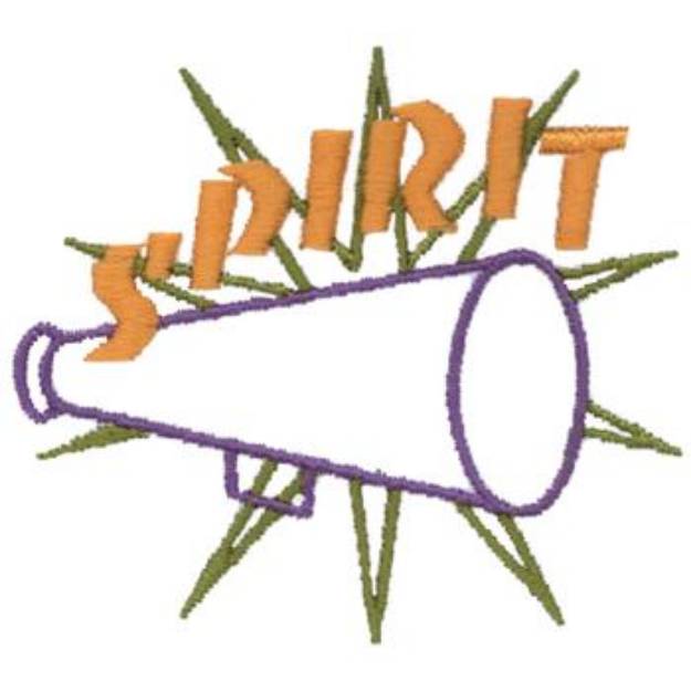 Picture of Spirit Logo Machine Embroidery Design