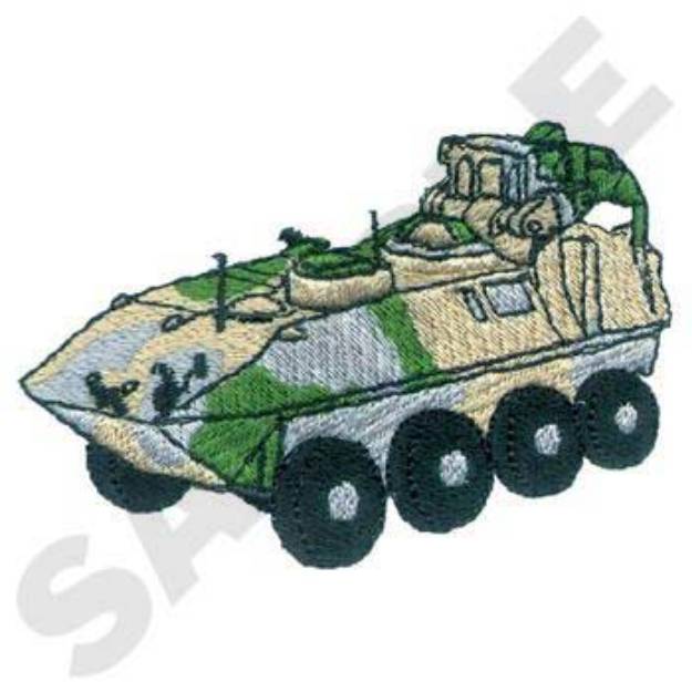 Picture of Anti-Tank LAV Machine Embroidery Design
