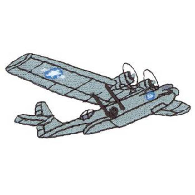 Picture of PBY Catalina Machine Embroidery Design