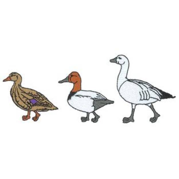Picture of Duck Duck Goose Machine Embroidery Design