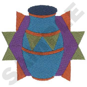 Pottery Machine Embroidery Design