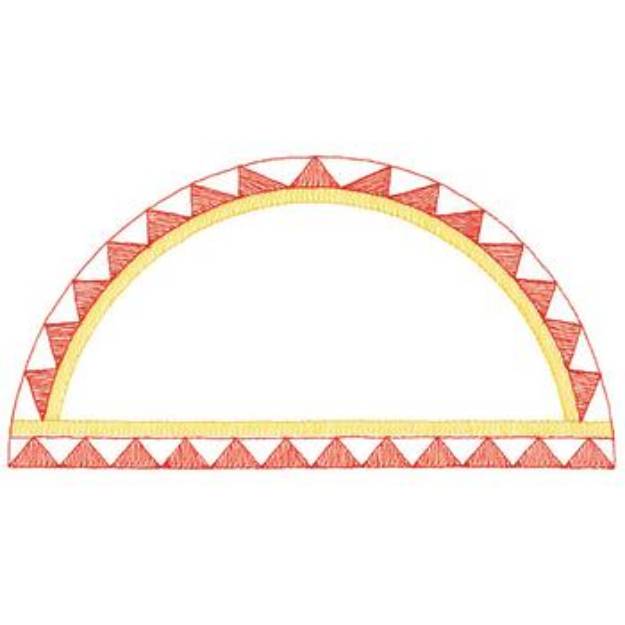 Picture of Large Border Machine Embroidery Design