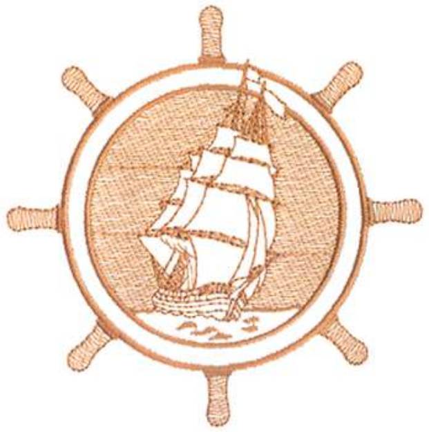 Picture of Small Nautical Design Machine Embroidery Design