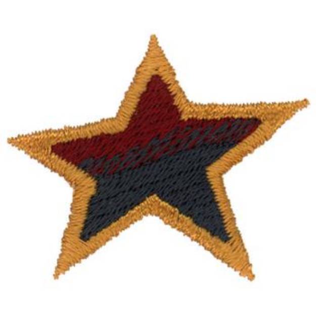 Picture of Star Machine Embroidery Design